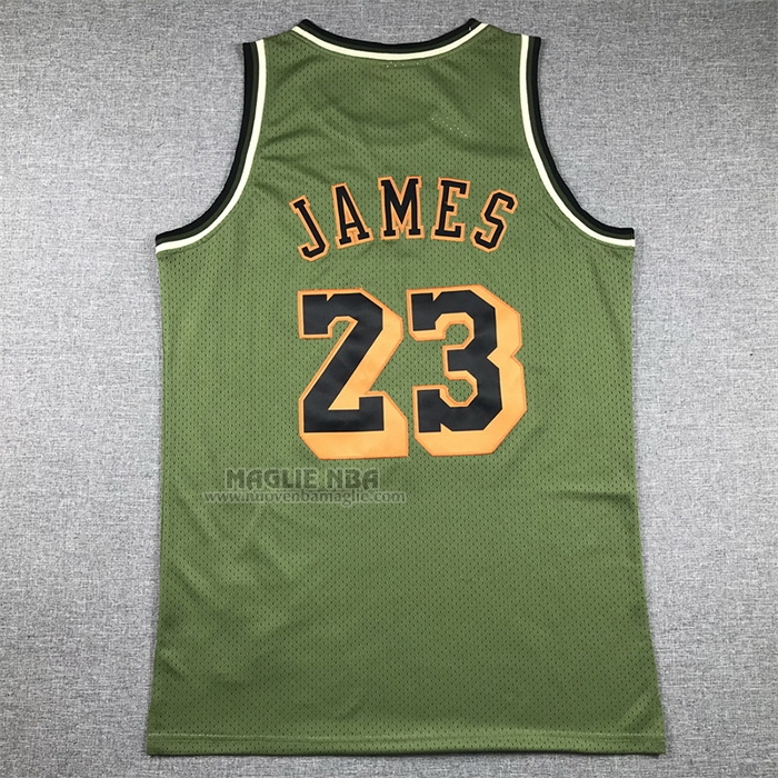 Maglia
 Lebron James NO 23 Los Angeles Lakers Mitchell & Ness 2018-19 Verde

